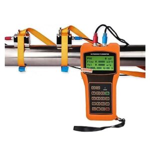 xaxax water flow meter, tuf-2000h ts-2(dn15~dn100) tm-1(dn50~dn700mm) tl-1(dn300~dn6000) handheld digital liquid ultrasonic flow meter water flowmeter,gallon, qts, pts, l, m³(host ts-2-ht tm-1-ht)