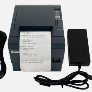 Epson TM-T88III POS Thermal Receipt Ticket Printer Parallel, Bundle with AC Adapter