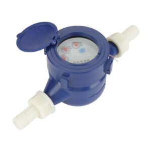 xaxax water flow meter, water meter water flow meter， 15mm 1/2 inch cold water meter for garden & home use wet table measuring tool,gallon, qts, pts, l, m³