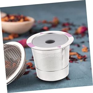 SHOWERORO Stainless Steel Espresso Tea Dripper Coffee Filter Reusable Coffee Capsules Filters Coffee Accessories Refillable Capsule Cup Coffee Capsules Reusable