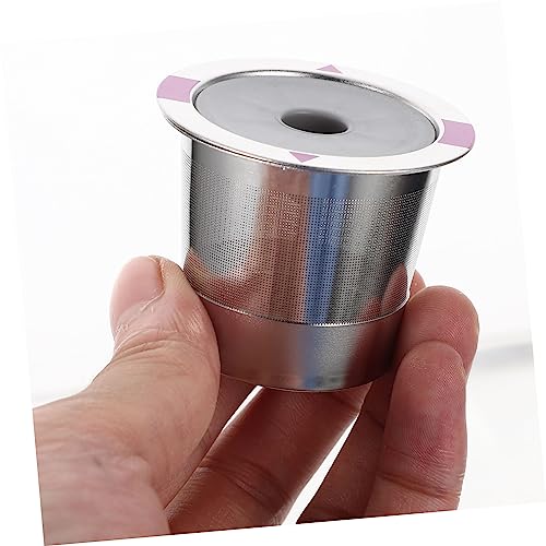 SHOWERORO Stainless Steel Espresso Tea Dripper Coffee Filter Reusable Coffee Capsules Filters Coffee Accessories Refillable Capsule Cup Coffee Capsules Reusable