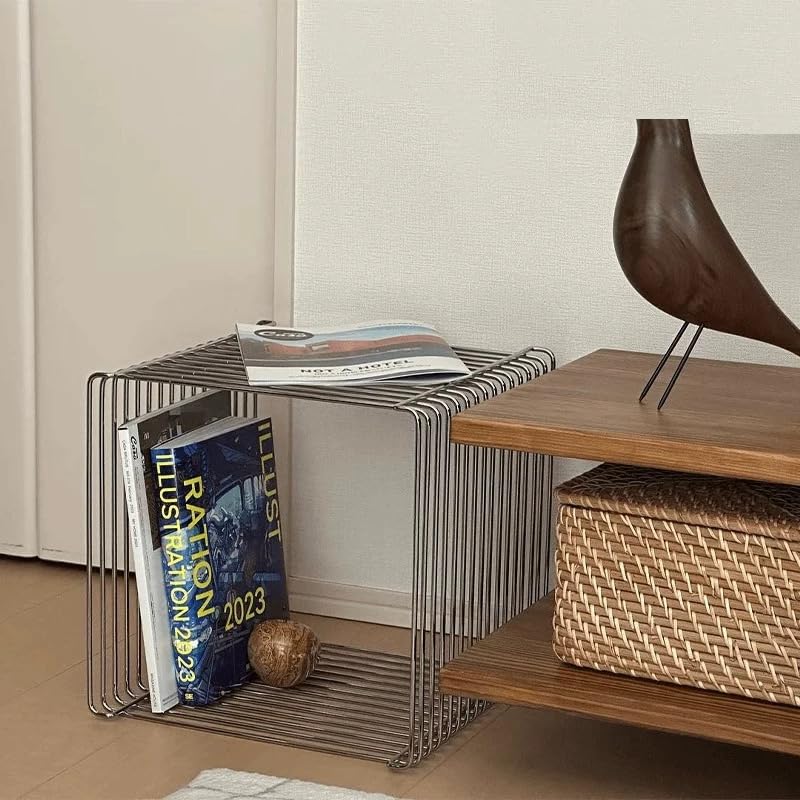 Modern Minimalist Metal Floating Shelf | Versatile Wall Bookshelf, Nightstand & Art Display | No Assembly Needed for Home or Office