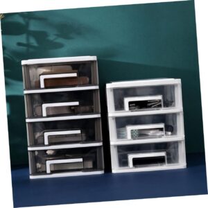 Unomor Multi-layer Storage Shelf Mini Vanity Desk Drawer Storage Trolley Storage Shelf for Home Tiered Drawer Organizer Locker Biuris Desk Organiser Drawers Mini Desk Drawers Cube Bins