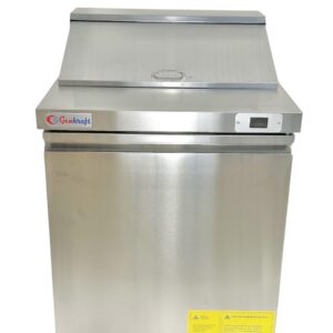 GenKraft Commercial Refrigerated - Sandwich/Salad Prep Table 29" GTSSP-29, 8 pan Capacity Used in Restaurants, Food Trucks, Fast Food Shops etc.