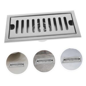 Veemoon 4pcs Floor Drain Washing Room The Kitchen Laundry Softner Rkitchen The Devol Kitchen Water Hair Catcher for Shower Hair Catcher Bathtub Drain Tub Drain Hair Catcher Stainless Steel