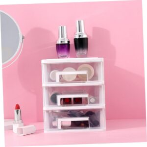 Unomor Multi-layer Storage Shelf Mini Vanity Desk Drawer Storage Trolley Storage Shelf for Home Tiered Drawer Organizer Locker Biuris Desk Organiser Drawers Mini Desk Drawers Cube Bins