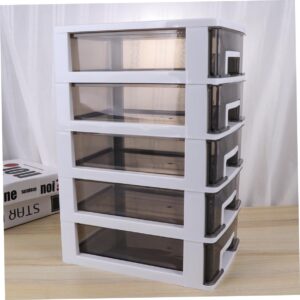 Unomor Multi-layer Storage Shelf Mini Vanity Desk Drawer Storage Trolley Storage Shelf for Home Tiered Drawer Organizer Locker Biuris Desk Organiser Drawers Mini Desk Drawers Cube Bins