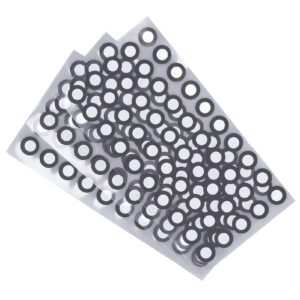 150pcs 3d scanning diffuse reflection markers, 6.0mm positioning targets with black 3d for 3d scanner, 3d tracking dot, renewed alignment for testing