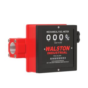 walston industrial gh-5650 mechanical fuel meter 1 inch npt threads fuel counter for diesel