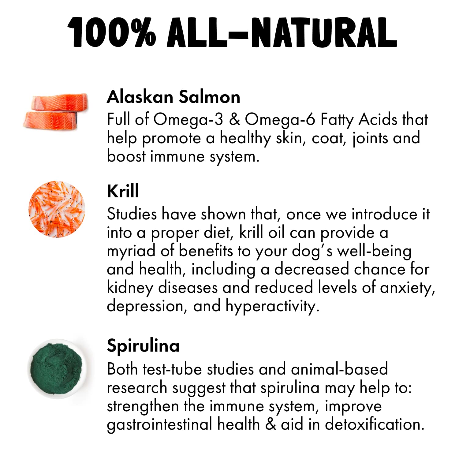 Omega 3 Alaskan Salmon Oil Treats for Dogs 120 Fish Oil Chew and Probiotics for Dogs Natural Digestive Enzymes Prebiotics for Allergy 120 Chews