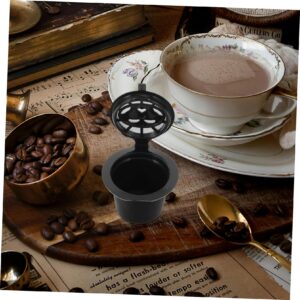 MOLUCKFU Coffee Filter Cup Coffee Machine Filter Refillable Tea Filter Coffee Espresso Powder Filter Coffee Supplies Espresso Maker Filter Reusable Coffee Espresso Filter Stainless Steel