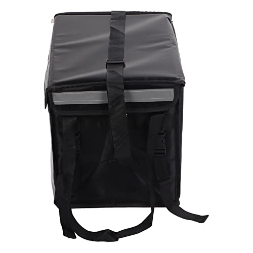 Large Capacity Waterproof Food Delivery Bag Multi Layer Design with Internal Support for Food Delivery Backpack