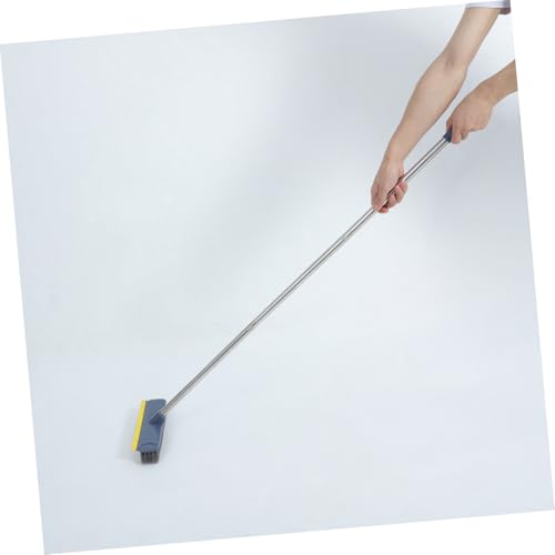 OKUMEYR Floor Cleaning Brush Outdoor Push Broom Scrubbing Floor Brush Floor Broom Push Broom Brush Shower Scrubber Push Sweeper Broom Deck Brushes for Scrubbing Heavy Duty Tile Broom Pp