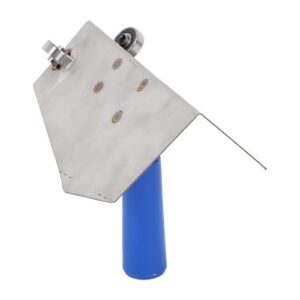 Drywall Tools Skimming Blade with 2 Meter Telescopic Pole, Wall Corner Drywall Scraper, Stainless Steel Construction Tools Bearing Plaster Finishing Tool