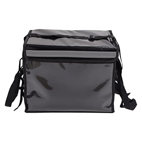 Large Capacity Waterproof Food Delivery Bag Multi Layer Design with Internal Support for Food Delivery Backpack