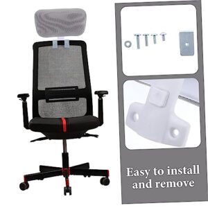 Cabilock Office Chair Headrest Office Chair Support Cushion Office Chair Neck Cushion Desk Chair Headrest Attachment Work Computer Chair Headrest Swivel Chair Headrest Attachable Plastic