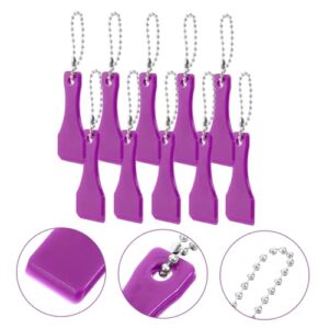 OSALADI 10pcs Spatula DIY Scraper Tools Tickets Scraper Portable Card Scraper Scrapers Small Scratching Tools Ticket Scratcher Tickets Tools Plastic