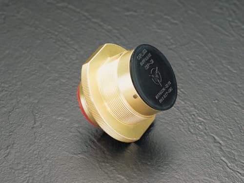 Caplugs CEP-44 CEP Series – Plastic Conductive Plug for Threaded Non-Threaded Connectors, 4 Pack, Black EVA, Nominal Thread Size 2-3/4"-16 Mechanical Protection, Electrical Shields, Low Resistance