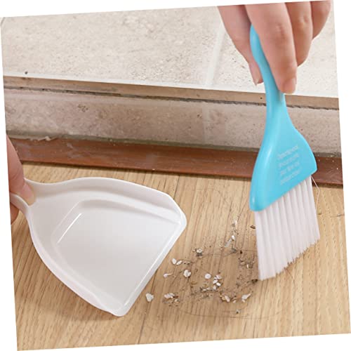 Didiseaon 6 Sets Cleaning Broom Kid Broom Hand Sweeping Brush Small Hand Broom Mini Broom Desktop Cleaner Dust Broom Hand Whisk Broom Mini Dusting Broom Broom Cleaning Dustpan