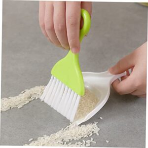 Didiseaon 6 Sets Cleaning Broom Kid Broom Hand Sweeping Brush Small Hand Broom Mini Broom Desktop Cleaner Dust Broom Hand Whisk Broom Mini Dusting Broom Broom Cleaning Dustpan