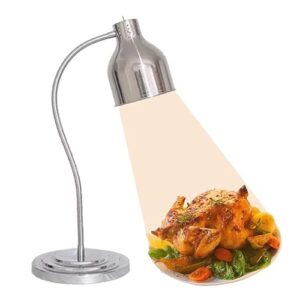 food warmer lamp, 250w catering heat lamp, food heat lamps, 360° free-rotating, independent switch, heat dissipation hole, for restaurant kitchen food service buffet home