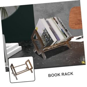 WHAMVOX Book Storage Rack Book Shelves Book Stand Magazine Holder Bookshelf for Storage Shelves Magazine Rack Bookshelf Rack Book Storage Bookshelf Standing Bookshelf for Books