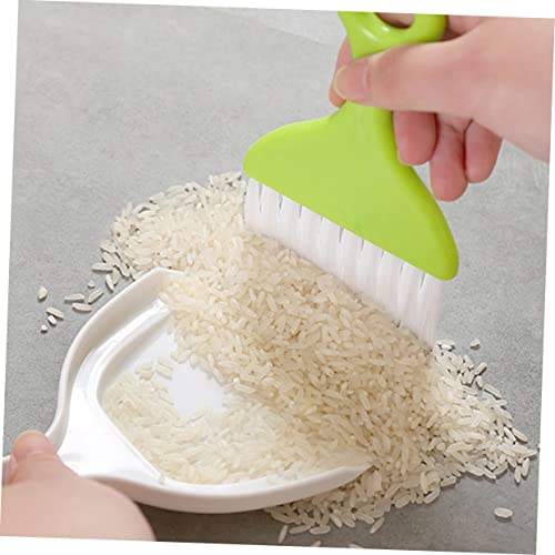 Didiseaon 6 Sets Cleaning Broom Kid Broom Hand Sweeping Brush Small Hand Broom Mini Broom Desktop Cleaner Dust Broom Hand Whisk Broom Mini Dusting Broom Broom Cleaning Dustpan