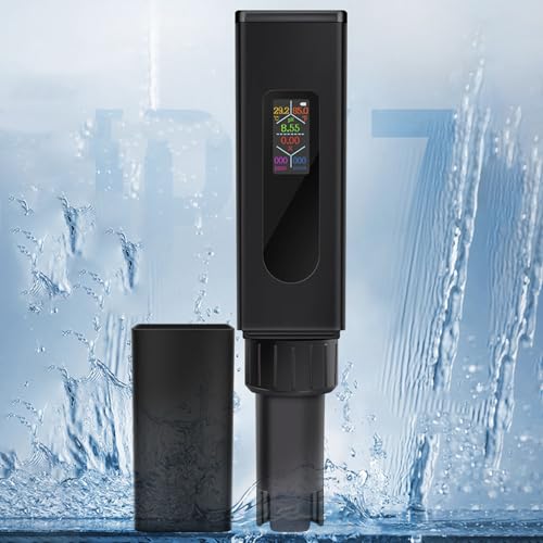 Comprehensive Water Monitors 5 In 1 Salinities Temperature Meter Simple Use Upgrades For Drinking Water Testing