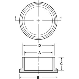 Caplugs SEC-18 SEC Series – Static Dissipative Cap for Threaded Connectors, 20 Pack, Pink LD-PE, Nominal Thread Size 1-1/8" Positive ESD Protection, Electrical & Electronic Connectors, Bayonet Type