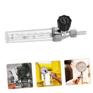 OKUMEYR 2pcs Barometer Flowmeter for Home Gas Flowmeter Gas Flow Meter Measurement Tool Air Flow Meter Flowmeter Argon Flowmeter Tube for Air Argon Flowmeter Regulator Transparent Plastic