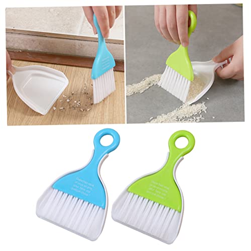 Didiseaon 6 Sets Cleaning Broom Kid Broom Hand Sweeping Brush Small Hand Broom Mini Broom Desktop Cleaner Dust Broom Hand Whisk Broom Mini Dusting Broom Broom Cleaning Dustpan