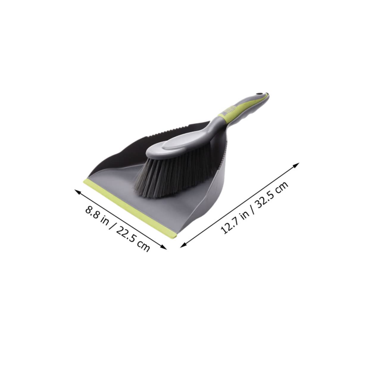 Didiseaon 1 Set Broom Cleaning Brush Keyboard Cleaning Brush Pet Hair Broom Clean Keyboard Gap Cleaning Broom Crumb Cleaner Mini Hand Broom Desktop Handle Keyboard Pet Dustpan Green Pbt