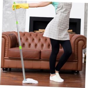 Didiseaon 3 Sets Mop Stick Mop or Broom Handle Rod Commercial Pole Handle Holder Broom Replace Handle Palo Dust Mop Replacement Mop Handles for Floor Cleaning Refills para Stainless Steel