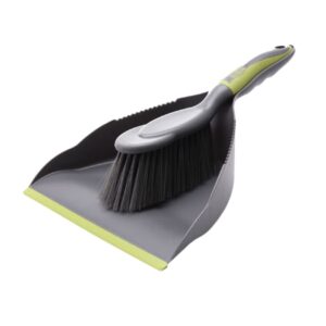 didiseaon 1 set broom cleaning brush keyboard cleaning brush pet hair broom clean keyboard gap cleaning broom crumb cleaner mini hand broom desktop handle keyboard pet dustpan green pbt