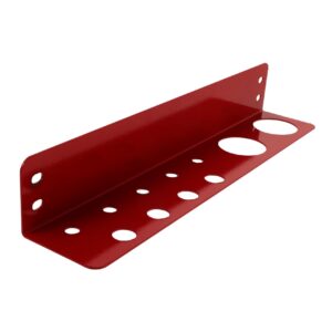 kontonty storage hanging board storage rack tools garage tool holder wall mount rack pegboard holder pegboard organizer shelf for hardwares garage organization holder wall rack red steel