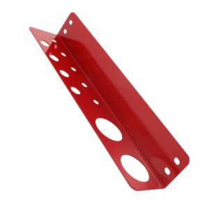 crilstyleo storage hanging board tools storage rack garage organization holder garage cabinets system convenient hardware holder tool holder warehouse tool shelf wall mount rack steel red