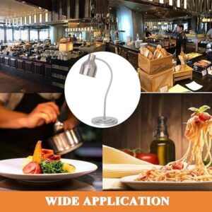 Food Warmer Lamp, 250w Catering Heat Lamp, Food Heat Lamps, 360° Free-Rotating, Independent Switch, Heat Dissipation Hole, for Restaurant Kitchen Food Service Buffet Home