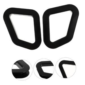 WHAMVOX 4pcs Chair Buckle Mountings of Office Revolving Chair Domestic Chair Accessories Chair Fittings Office Chairs Video Game Chair E- Sports Game Chair Mounting Cybercaf Plastic Black