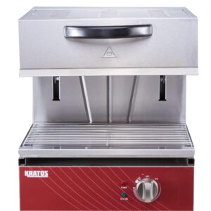 Kratos Commercial Broiler/Salamander, Stainless Steel Electric Cheese Melter for Restaurants, 17" Wide (29M-057)