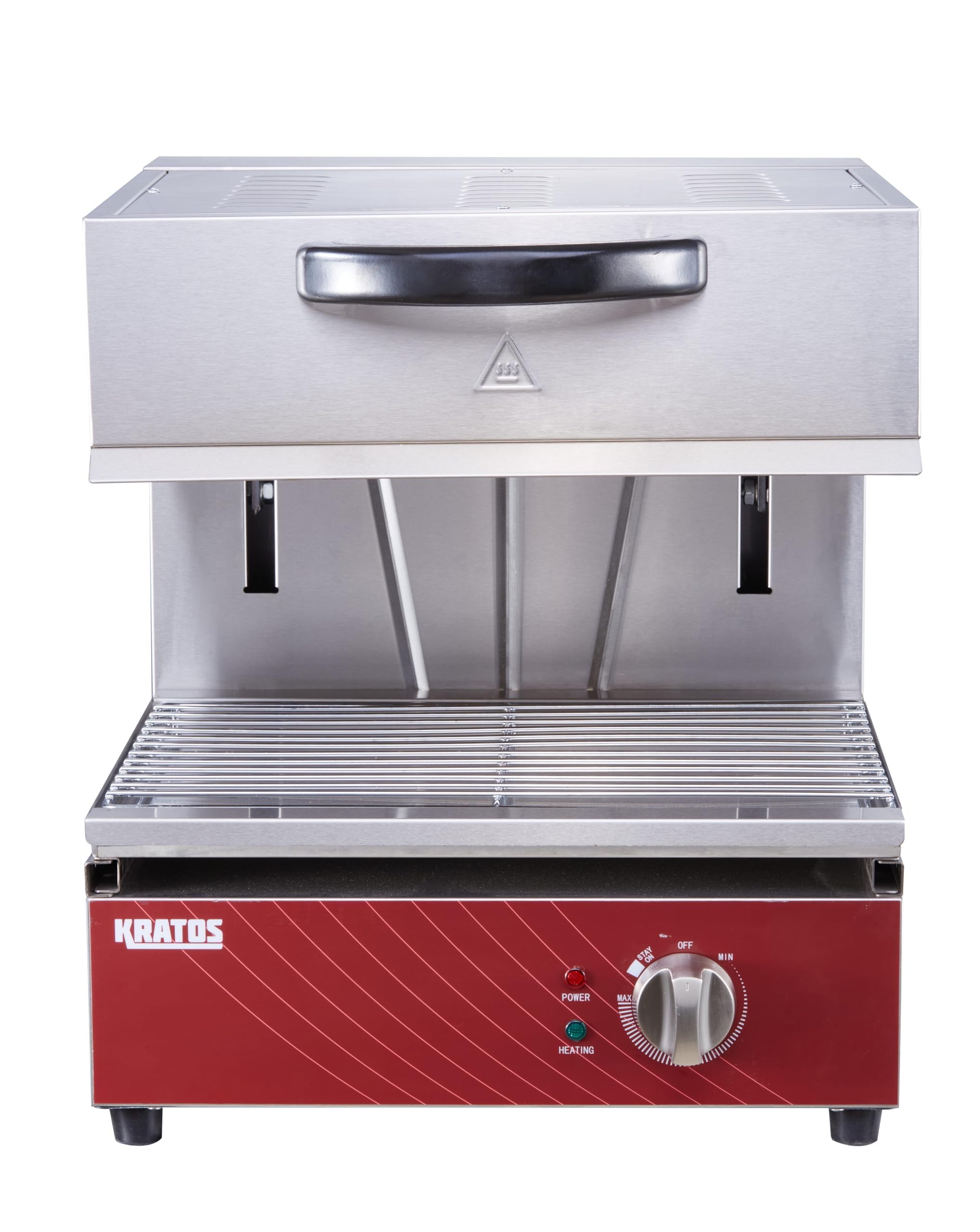 Kratos Commercial Broiler/Salamander, Stainless Steel Electric Cheese Melter for Restaurants, 17" Wide (29M-057)