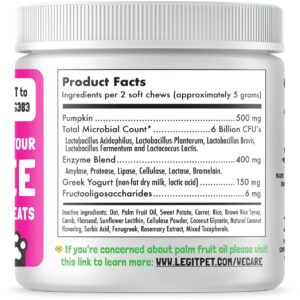 Turmeric Curcumin Hip & Joint Dogs Supplement Anti-Inflammatory Support 120 Chews and Probiotics for Dogs Natural Digestive Enzymes Prebiotics for Allergy 120 Chews