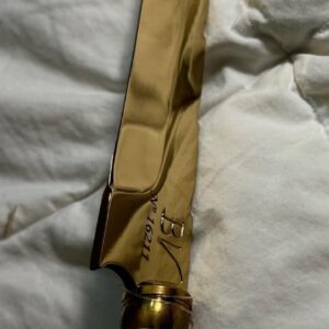 Golden Knife - Work of Art - Made in Brazil