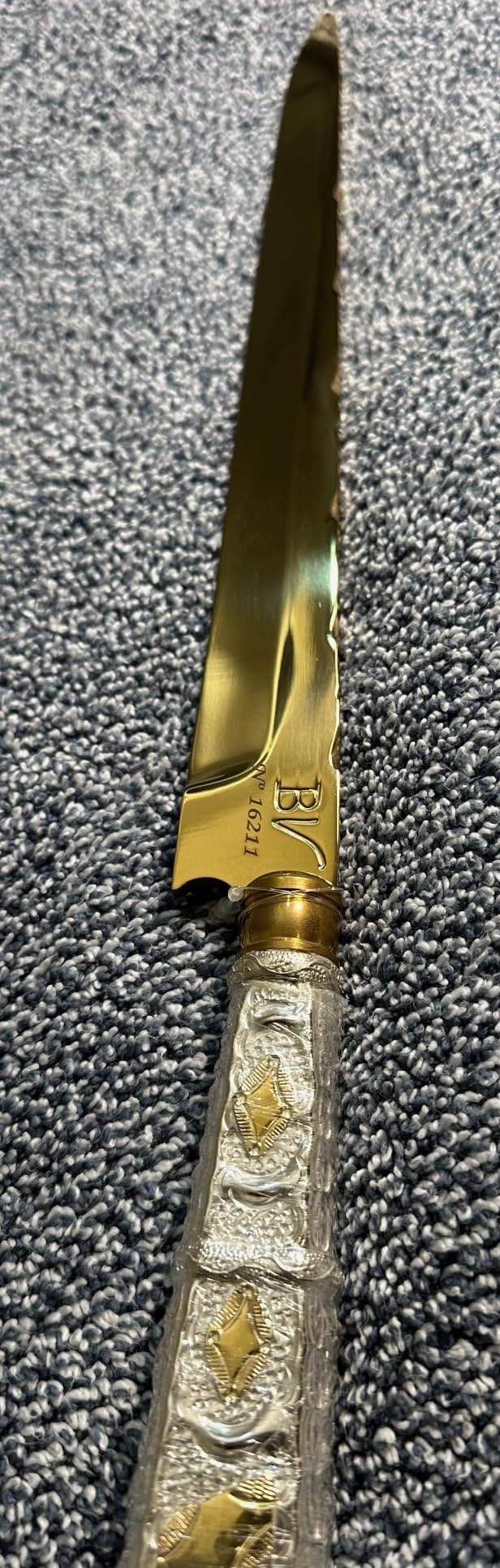 Golden Knife - Work of Art - Made in Brazil