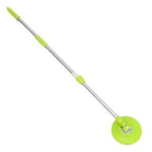 Hemoton 2pcs Rotating Mop Rod Mop Handles Telescopic Mop Handle Stick Domestic Straight Mop Rods Mop Handle Replacement Stick Commercial Cleaning Mop Handle Mop Poles Green Stainless Steel