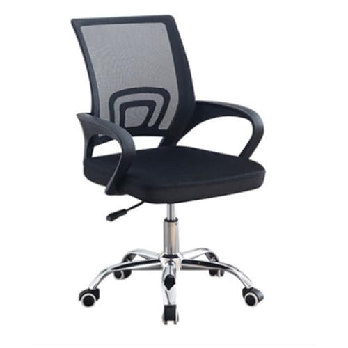 ZSLKDL Backrest Mesh Arched Staff Chair Comfortable Rotating Lifting Office Chair Computer Chair