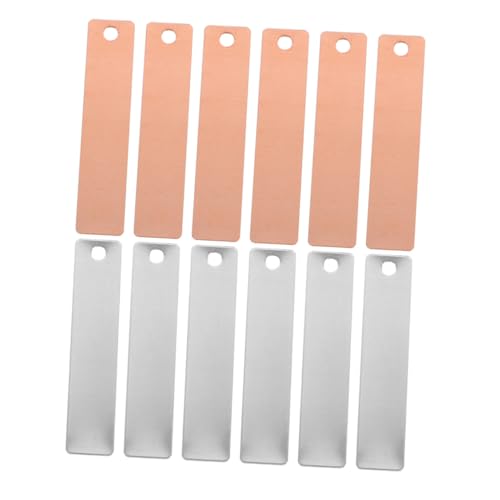 PLAFOPE 1 Set Battery Electrode Sheet Batteries DIY Fruit Battery Materials Zinc Electrode Strip Anode for Zinc Plating Zinc Strip Experiment Supplies Anode for Zinc Electroplating Copper