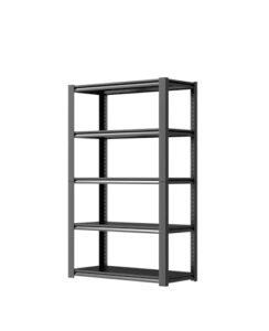 welfiya 72h heavy - duty shelving: ultimate for garage storage. sturdy, durable, easy - to - use. ideal for plastic bins & tool storage in garages, warehouses & basements. (002, 24d*47w*72h)