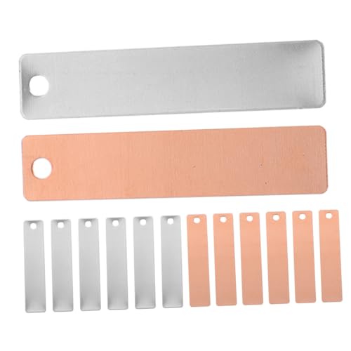 Lurrose 2 Sets Battery Electrode Sheet Batteries Copper Strip for Fruit Battery Experiment Fruit Battery Experiment Supplies DIY Fruit Battery Materials Copper Electrode Strip Zinc