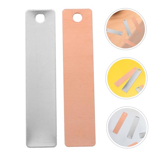 PLAFOPE 1 Set Battery Electrode Sheet Batteries DIY Fruit Battery Materials Zinc Electrode Strip Anode for Zinc Plating Zinc Strip Experiment Supplies Anode for Zinc Electroplating Copper