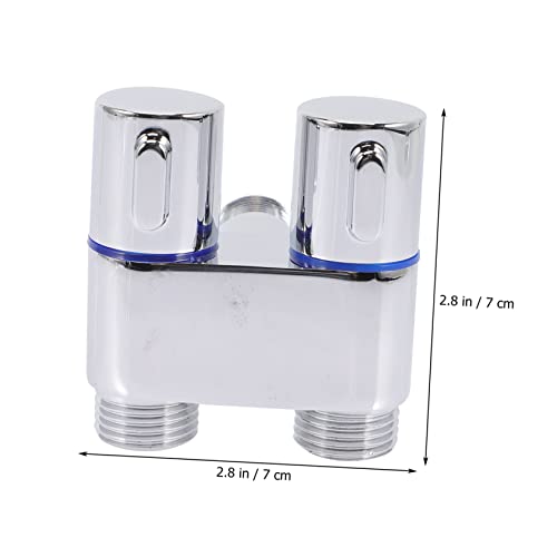 ORFOFE Toilet Sprayer Valve Bathroom Sprayer Faucet Off Outdoor Bathroom Sprayer Valve Gardening Sprayer Faucet Basin Faucet Bidet Sprayer Valve Faucet for Sprayer Water Copper